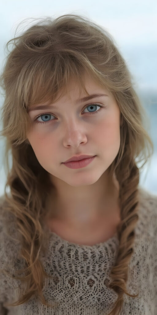 a young girl looks like Anna, stunning, gorgeous